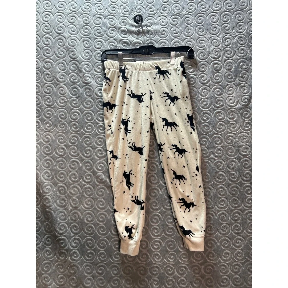 Cat & Jack Kids Sleepwear Pajama Pants‎ Size M 7 8 Unicorn Stars Flame Resistant