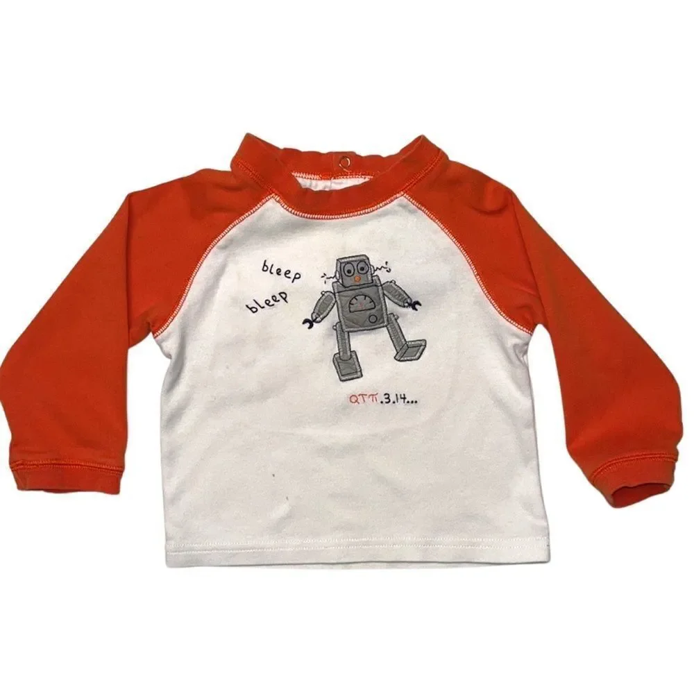 Gymboree robot themed