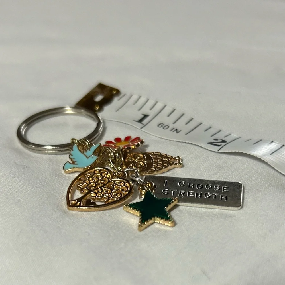 N/A silver size heart