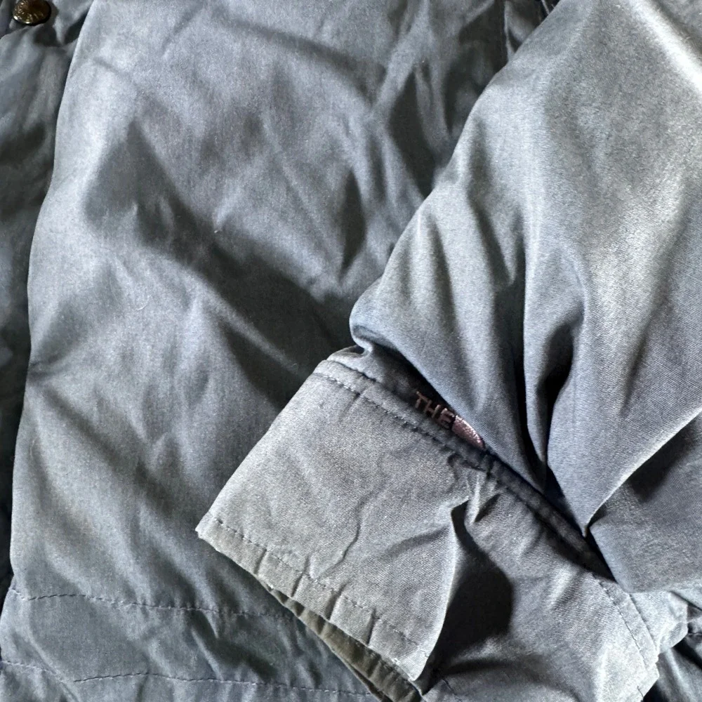 The North Face wear tag