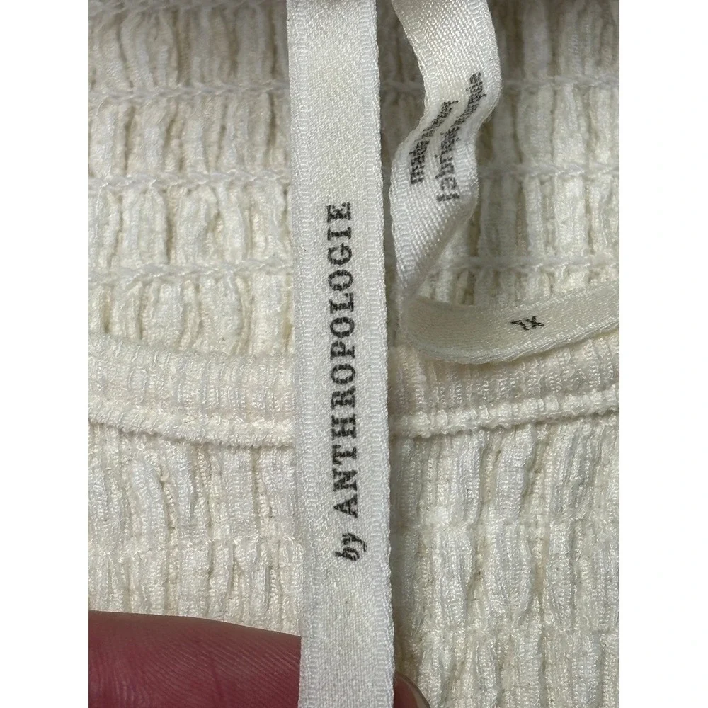 Anthropologie smocked long