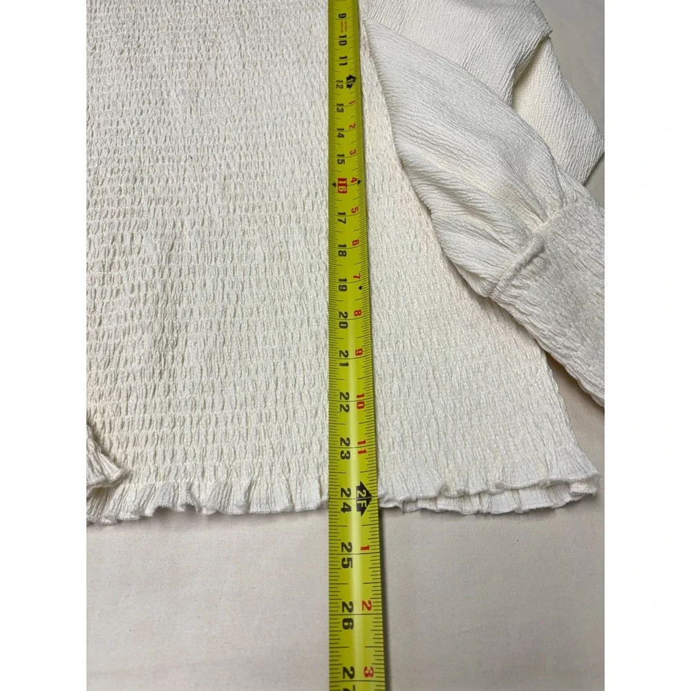 Anthropologie smocked long