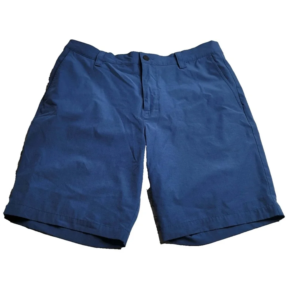 Banana Republic Blue Shorts Men's 36‎ Summer Spring Elastic Waist