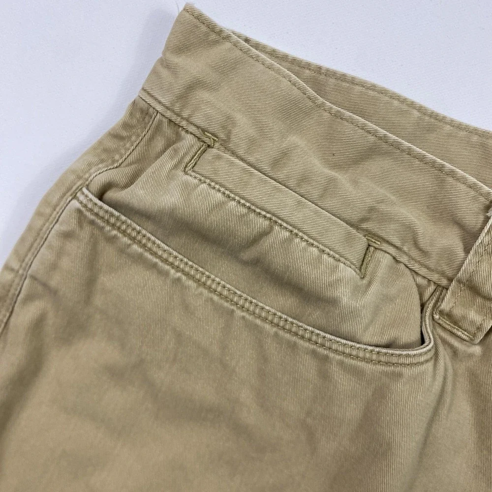 The North Face Shorts Mens‎ 38 Khaki Chino Twill Zip Fly Flat Front Outdoors