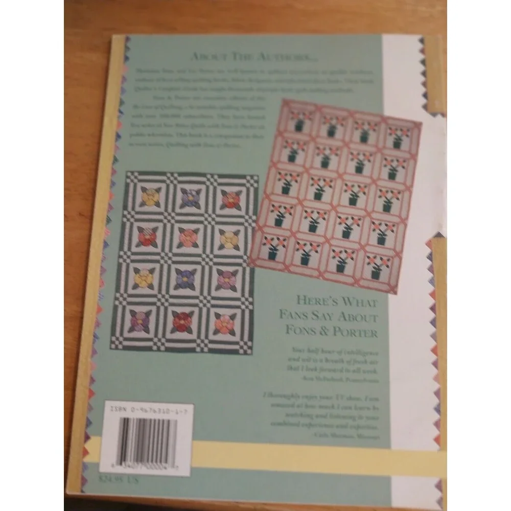 Fons & Porter quilting fons