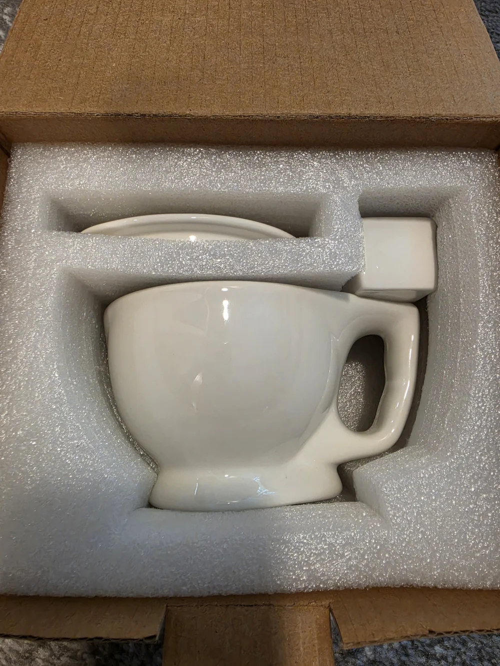 N/A white ceramic