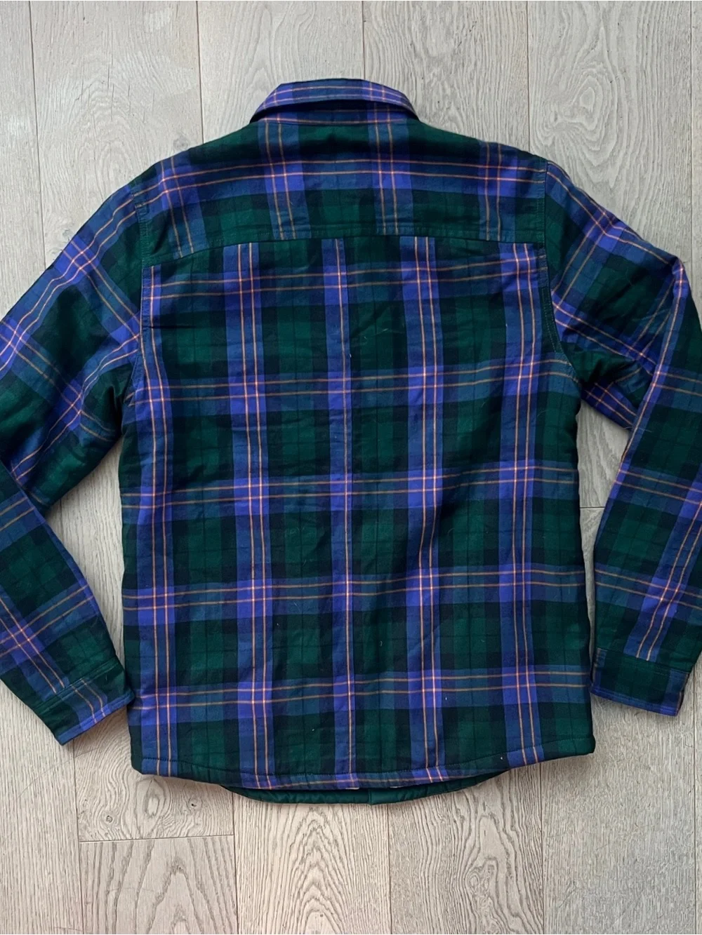 The North Face Men's Size S Fleece Lined Plaid Shacket Shirt Jacket