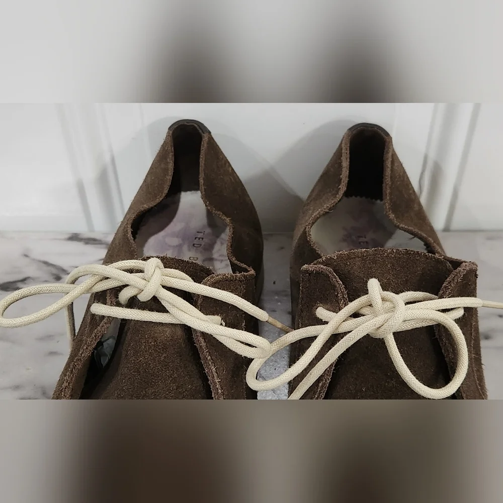 Ted Baker London brown suede shoes men's size 9