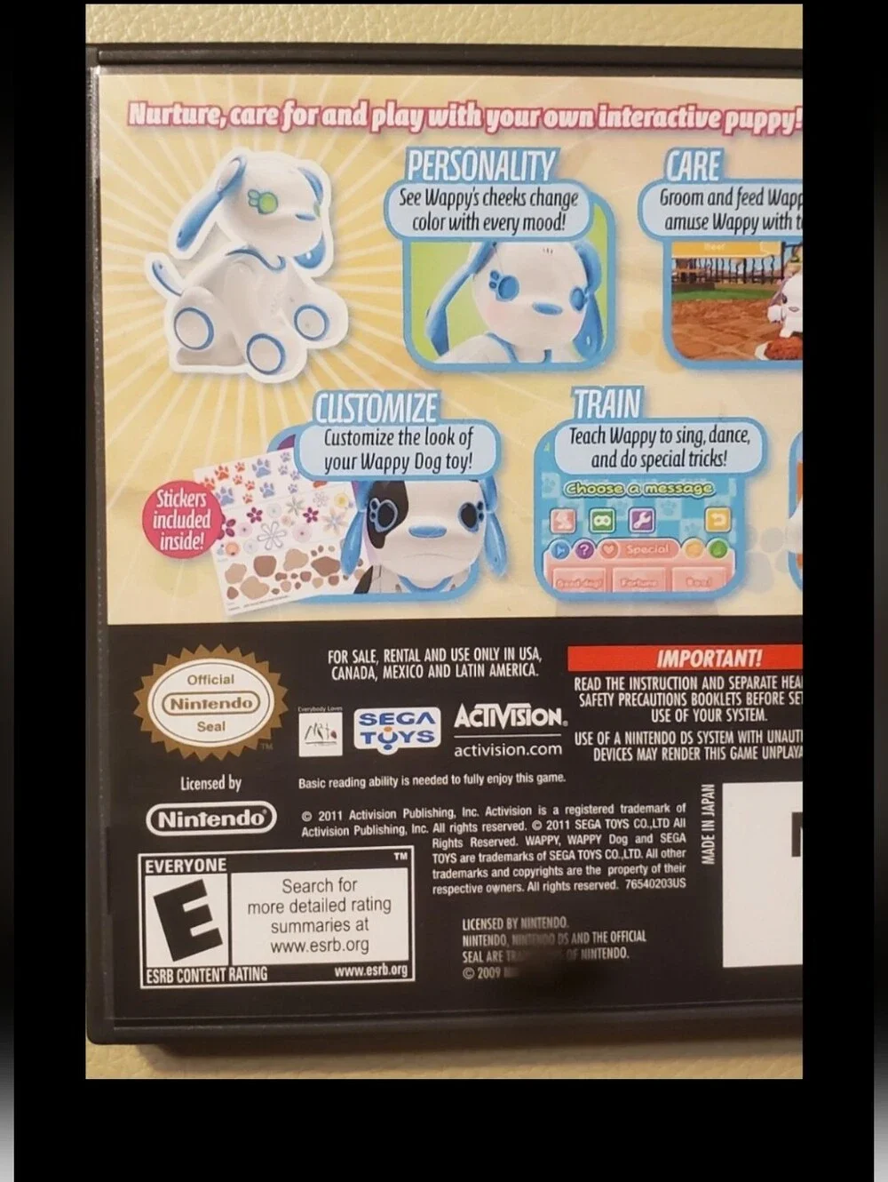 Nintendo wappy dog