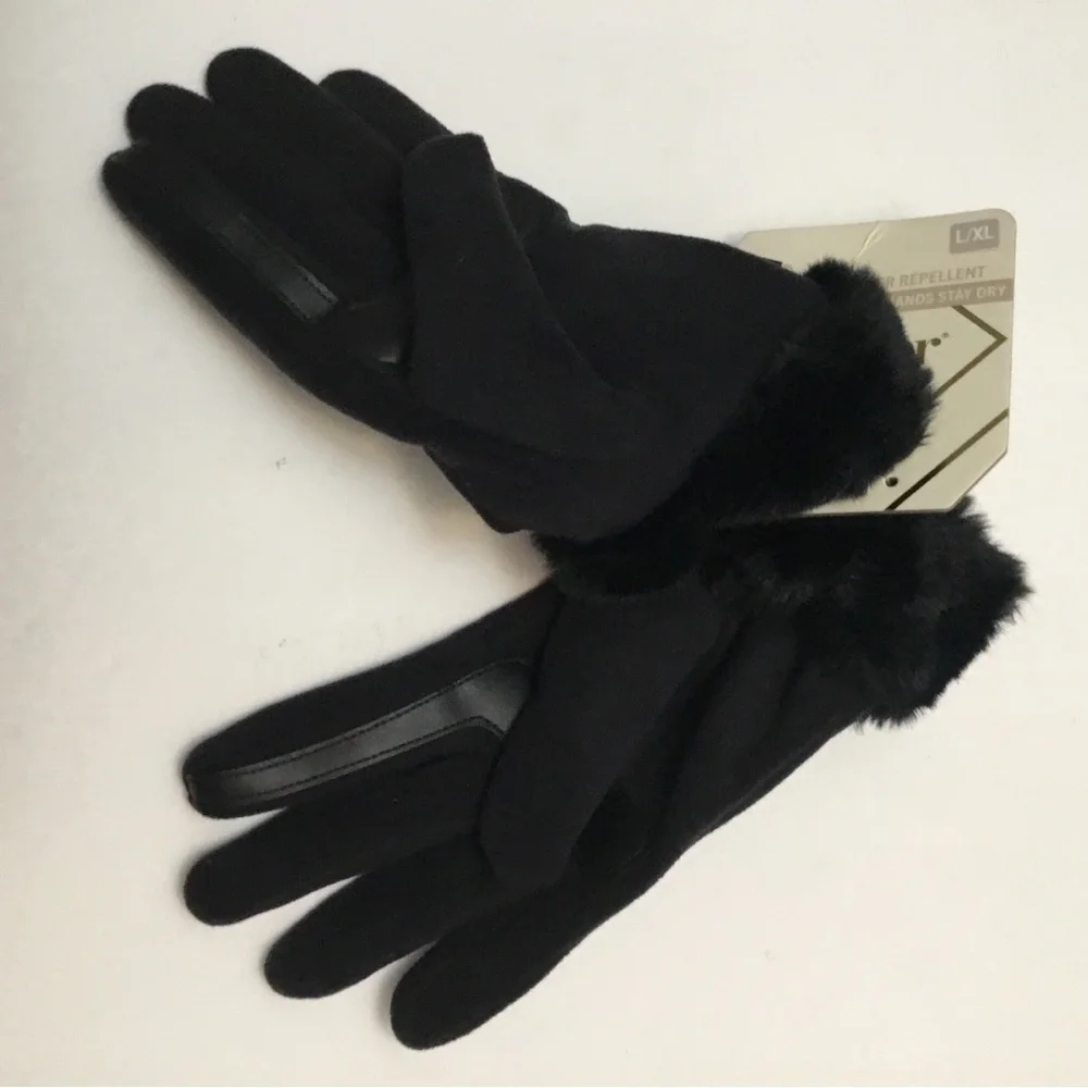 isotoner elegant black