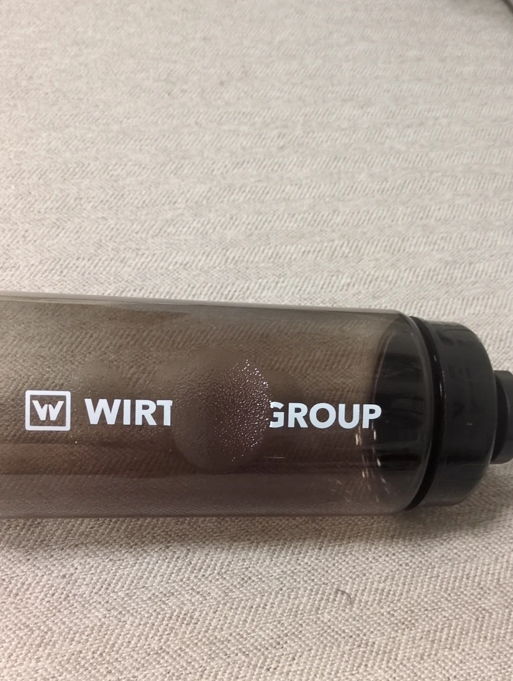 Wirt Group Black Travel Bottle - Refillable Drinkware