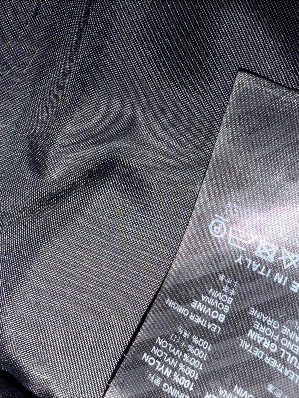 AMIRI structured leather