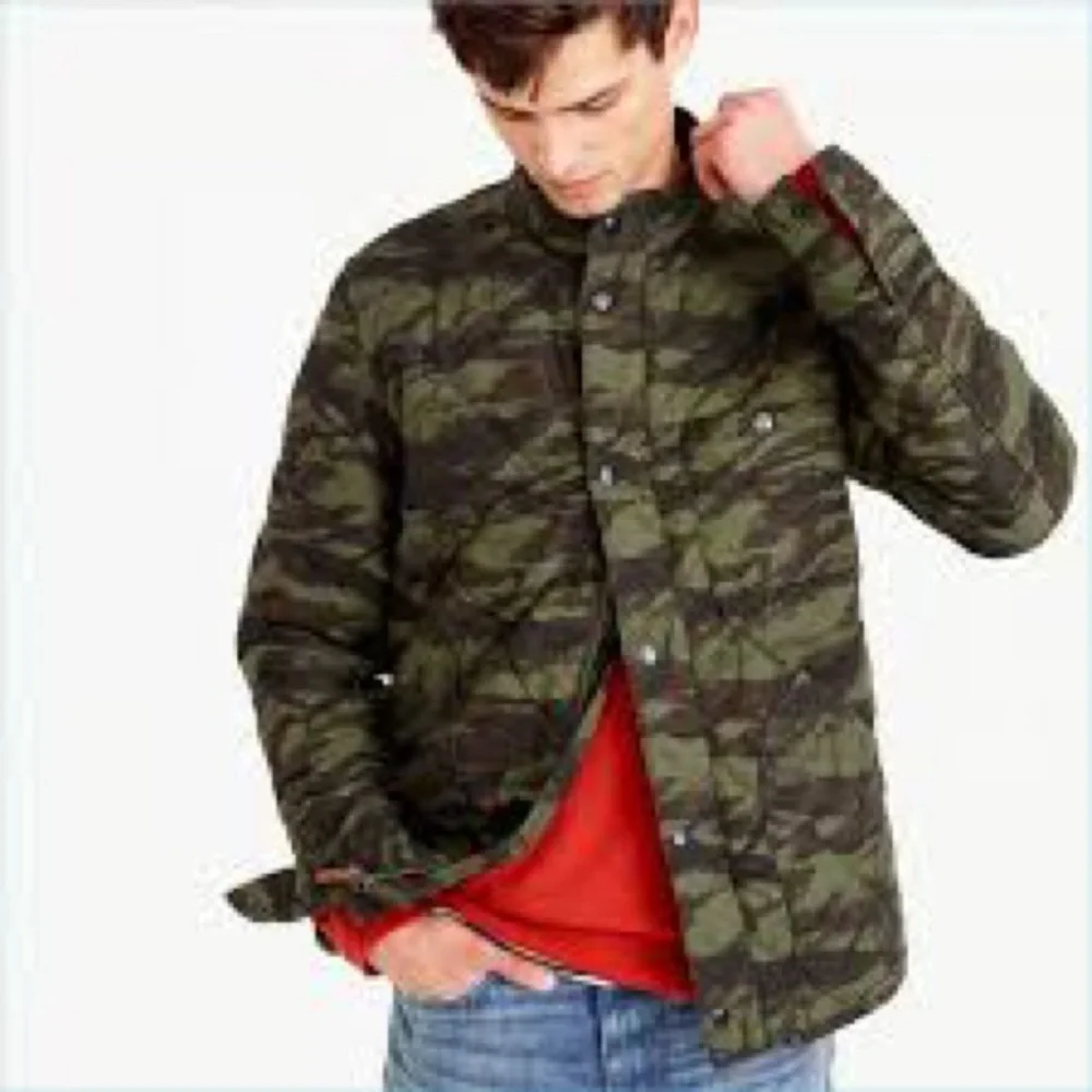J. Crew quilted field