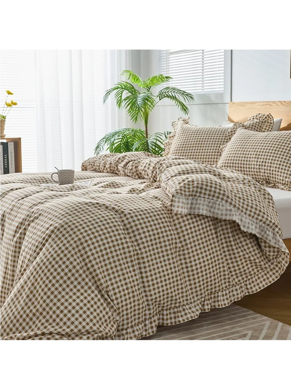 Kisswish gingham duvet