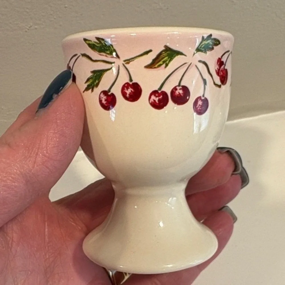VTG Set of 2 Le‎ Comptoir Pain D'epices Egg Cups, made in France