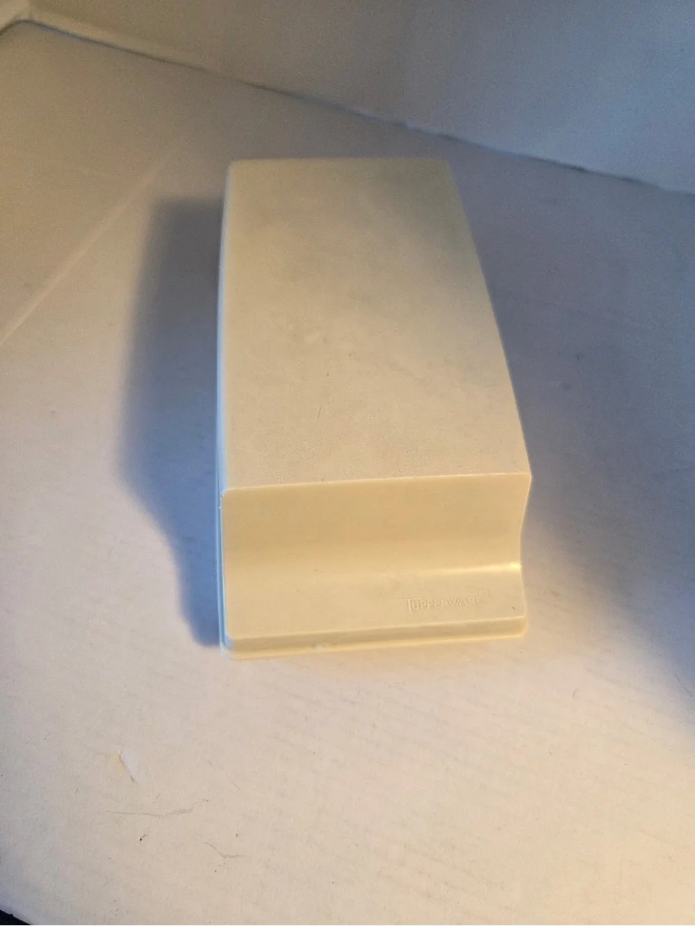 Vintage Tupperware Double Butte Container With Lid