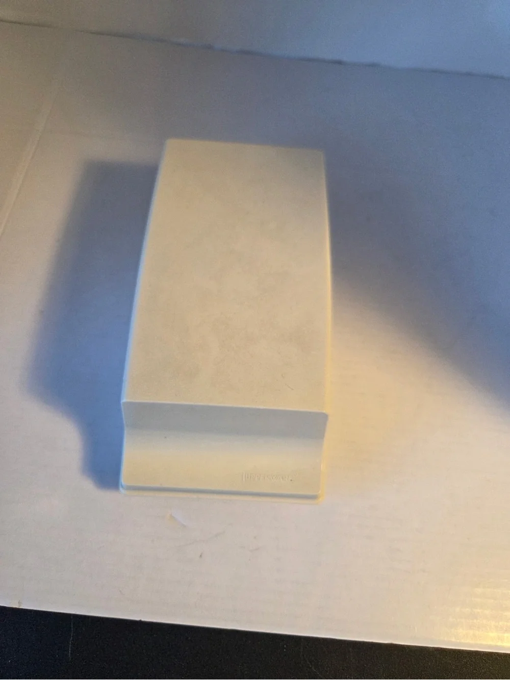 Vintage Tupperware Double Butte Container With Lid
