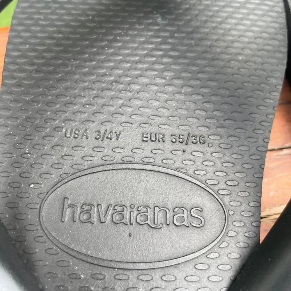 Havaianas youth black