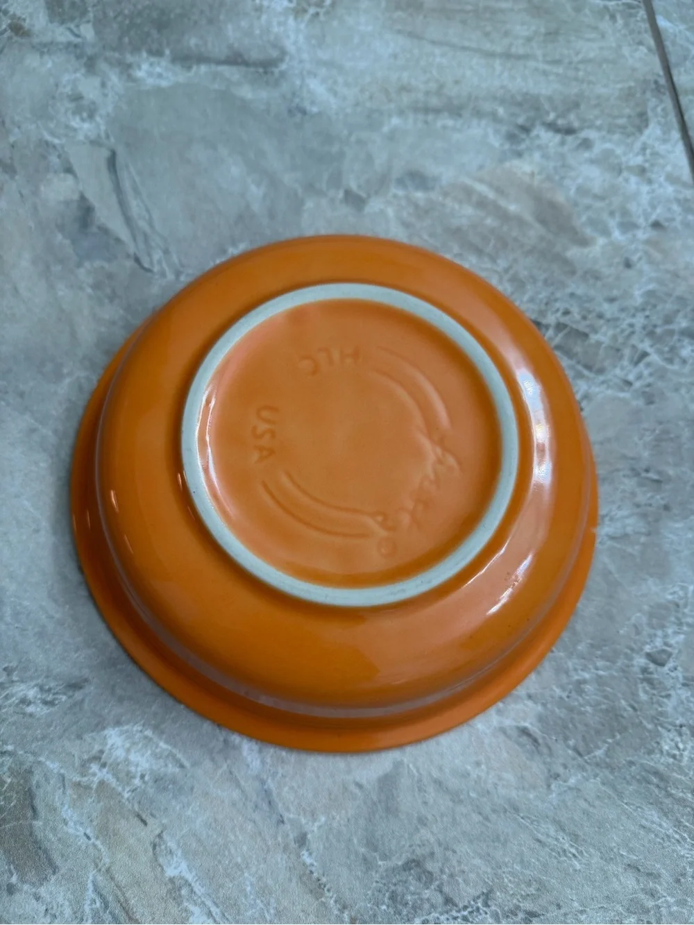 Fiestaware Tangerine Orange Classic Rim Cereal Bowl