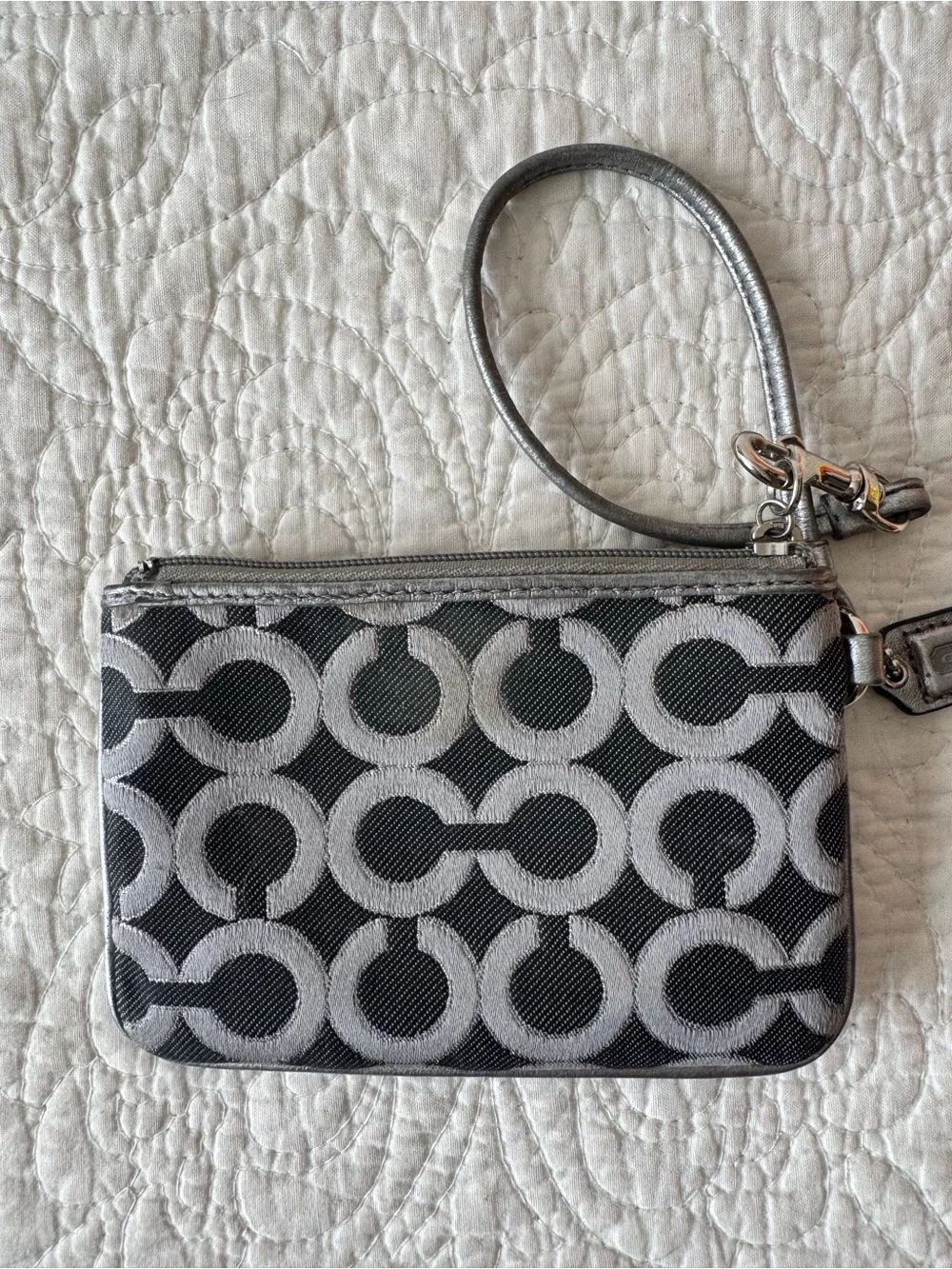 Coach compact wristlet