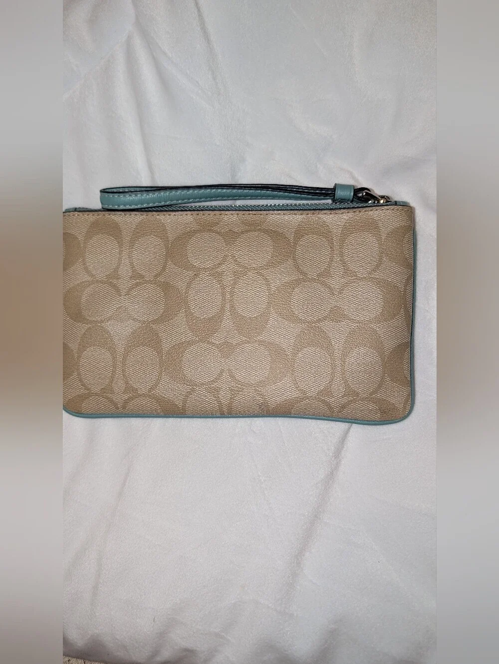 Coach wristlet crafted