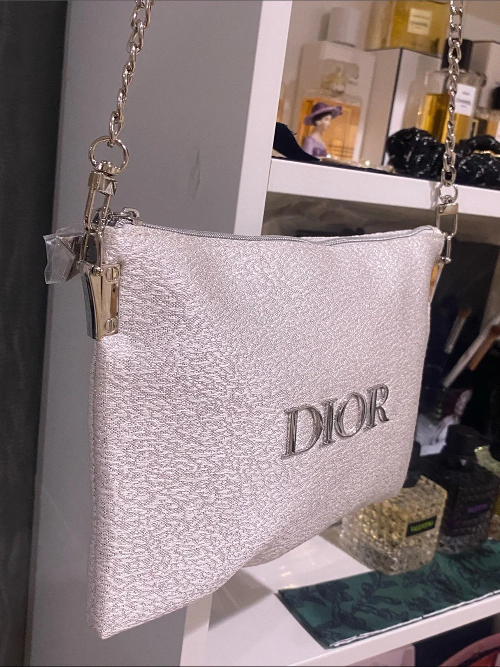 Dior pouch pearly