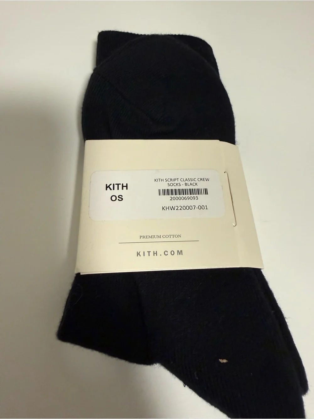 Kith classic black
