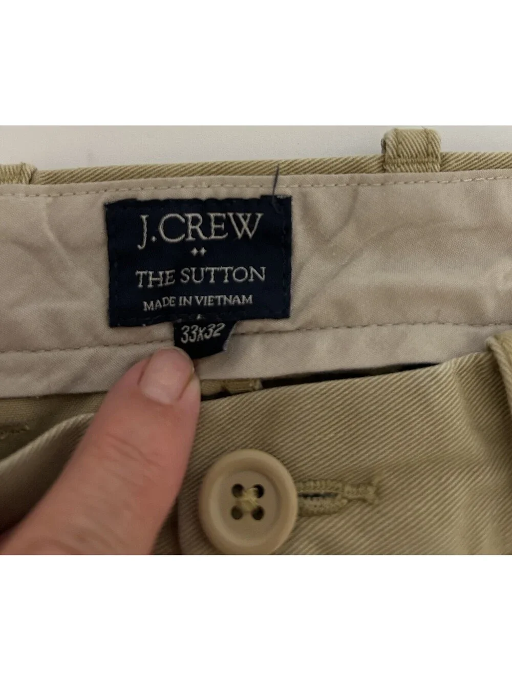 J. Crew tan leg
