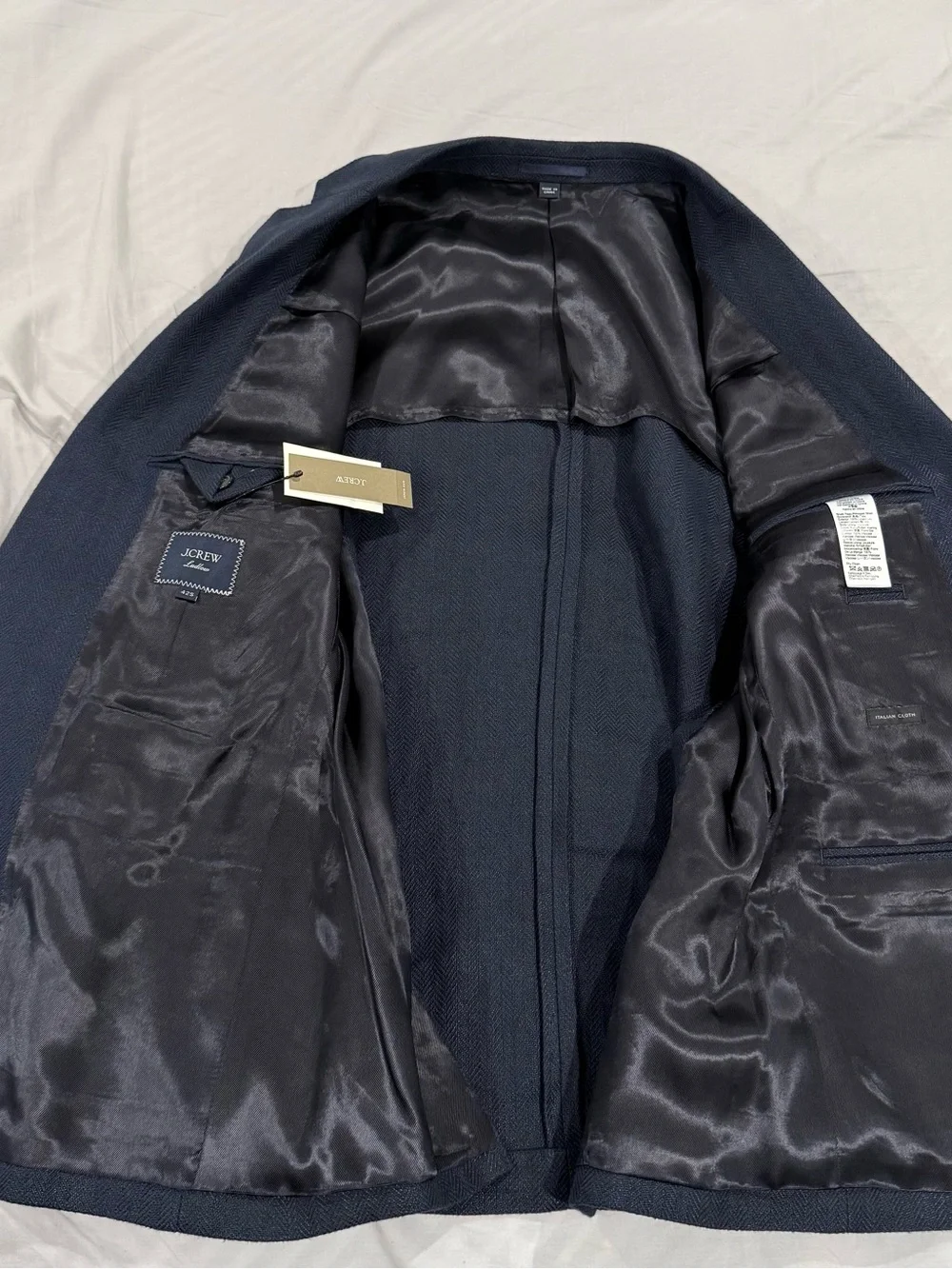 J. Crew size 42s