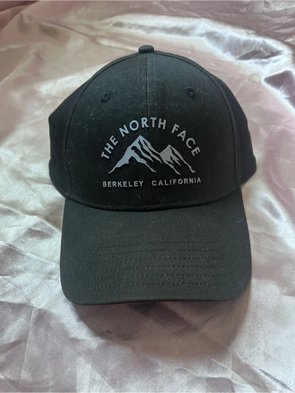The North Face subtle tonal logo