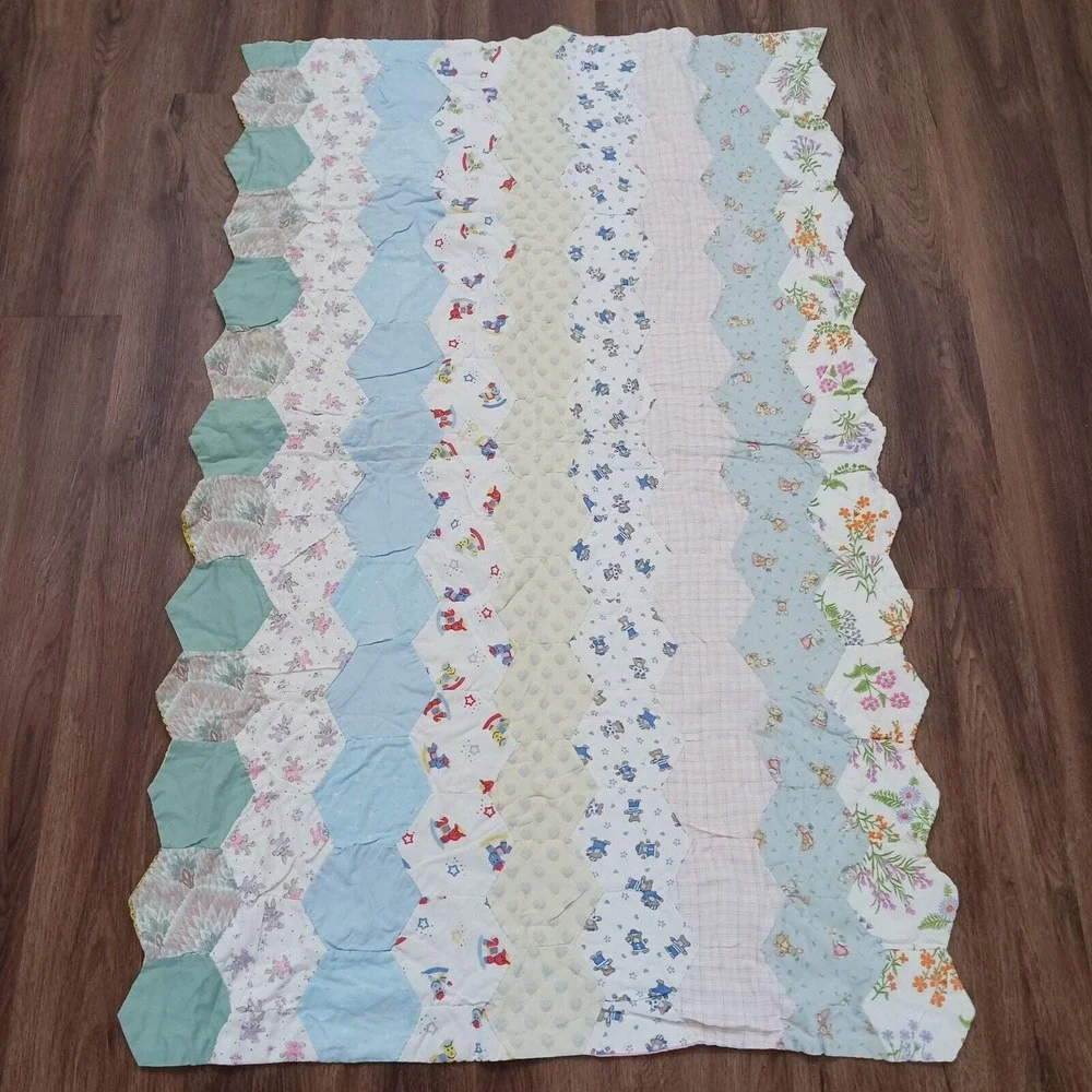 Handmade vintage patchwork