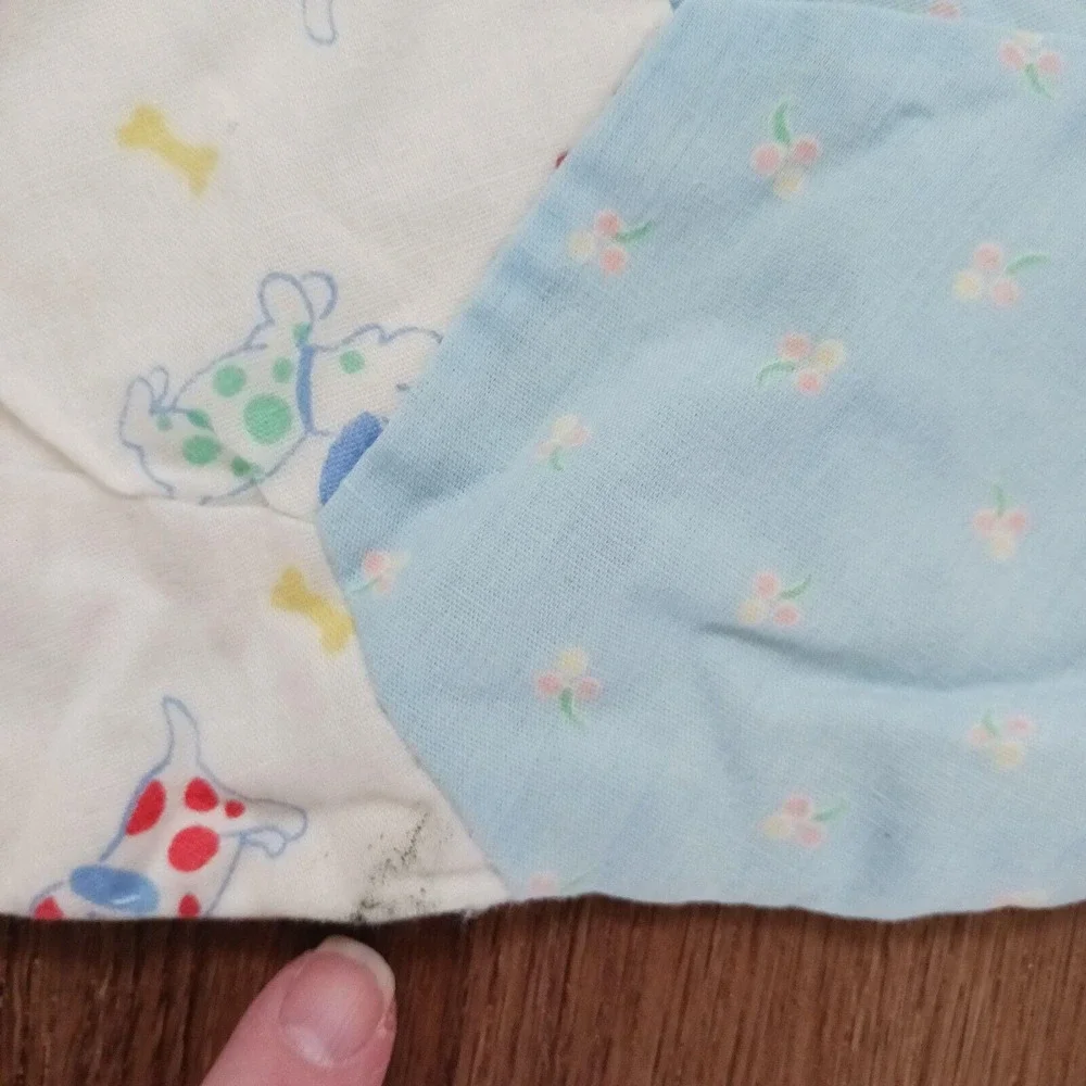 Handmade vintage patchwork