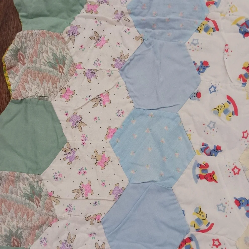 Handmade vintage patchwork