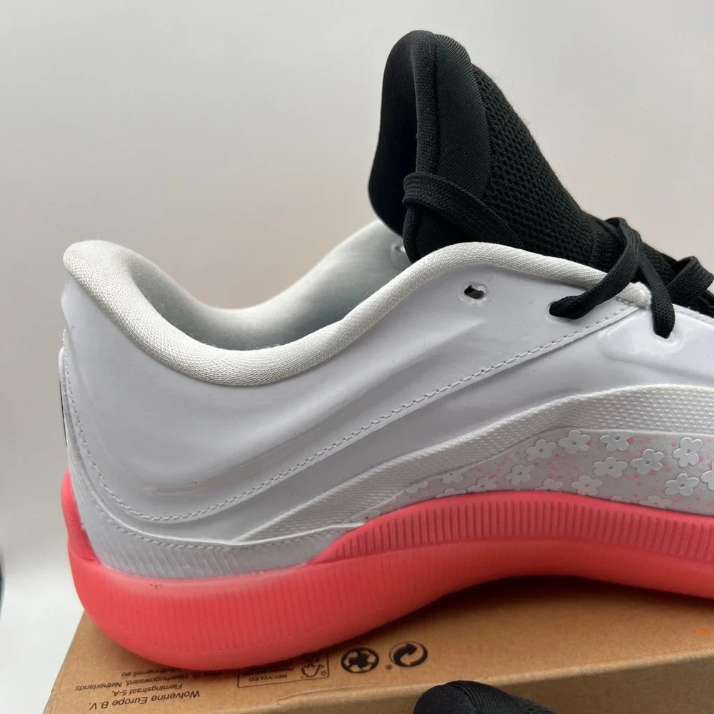 Jordan Zion 3 Basketball Shoes Mens 14 White Pink‎ Yellow Floral Low Top Sneaker