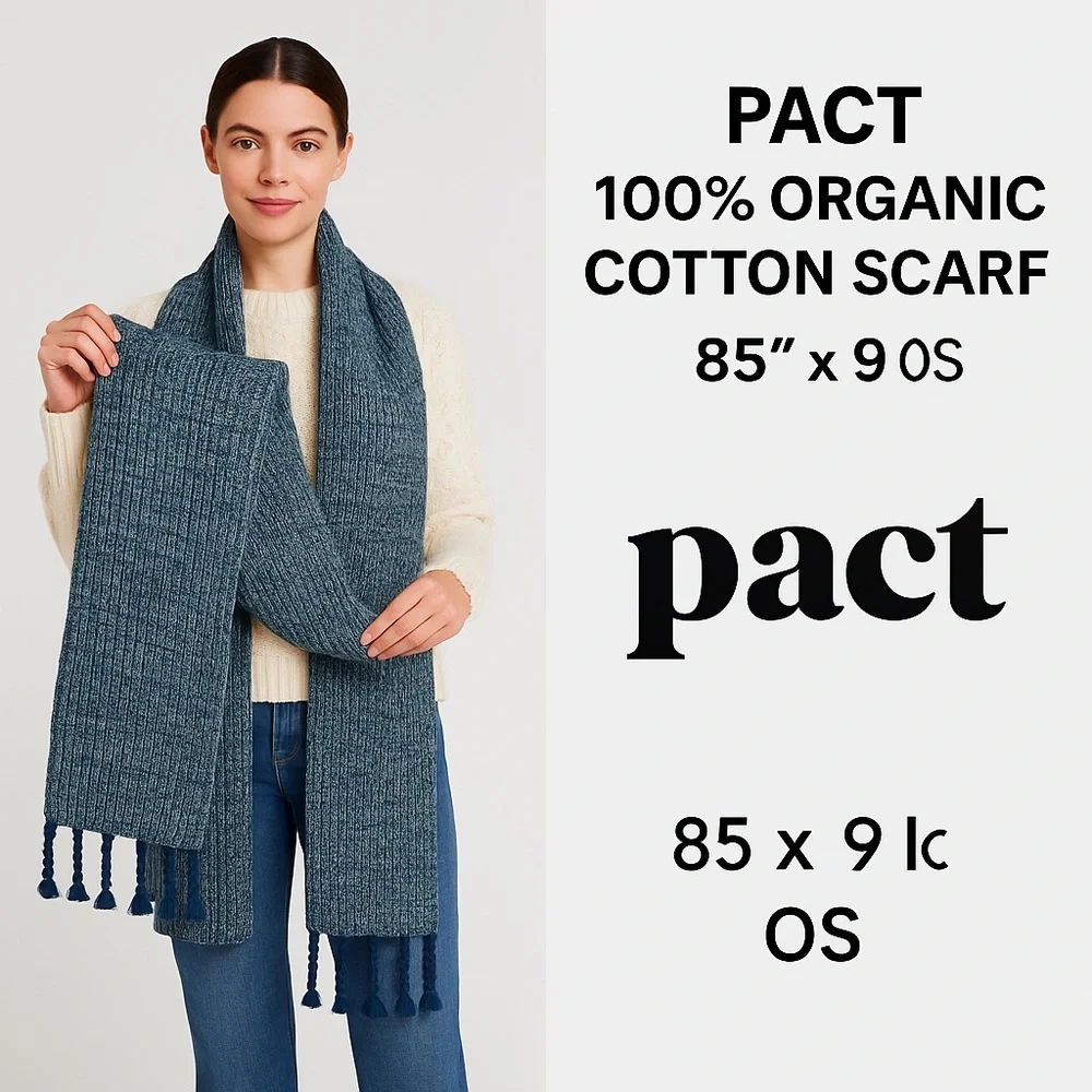 Pact knit scarf