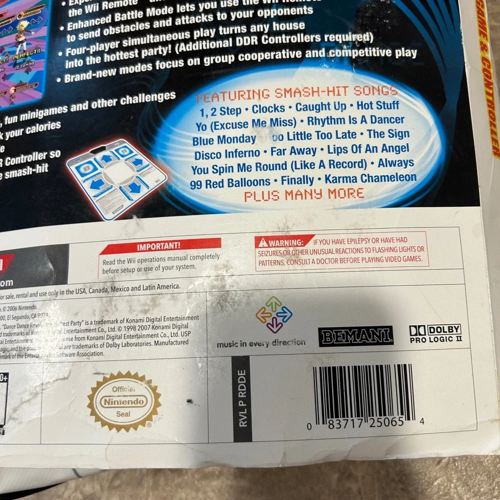 Konami dance revolution