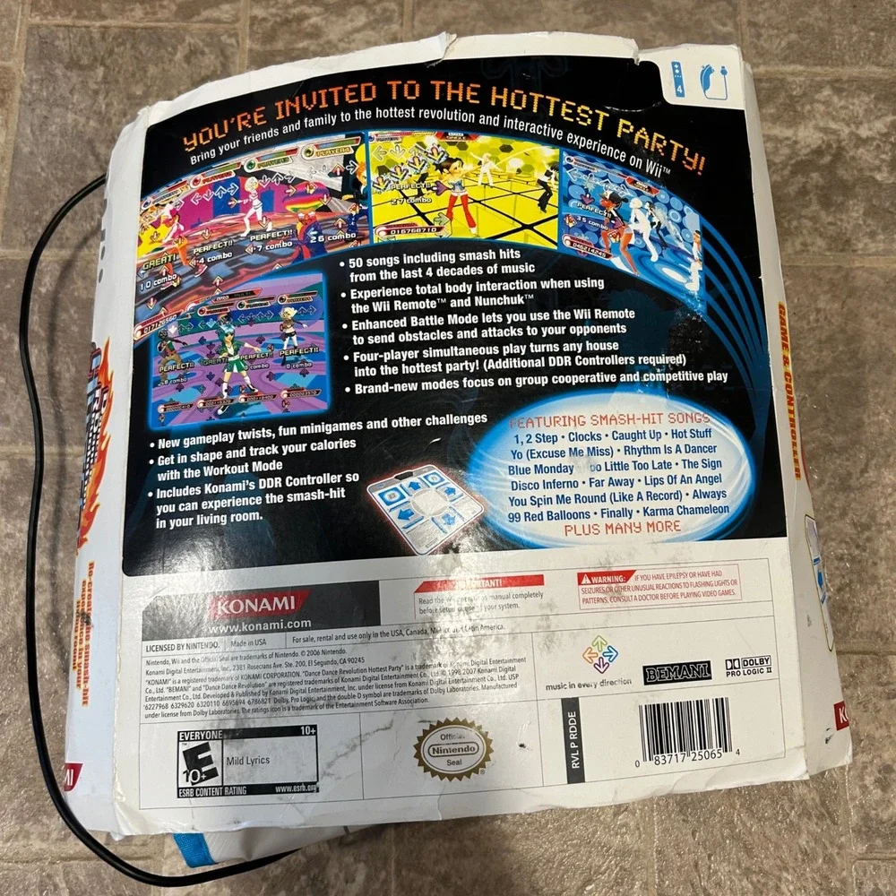 Konami dance revolution