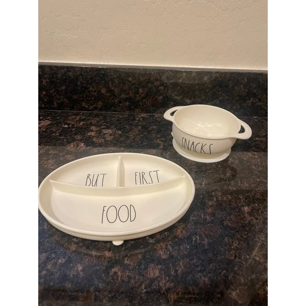 Rae Dunn baby snack set