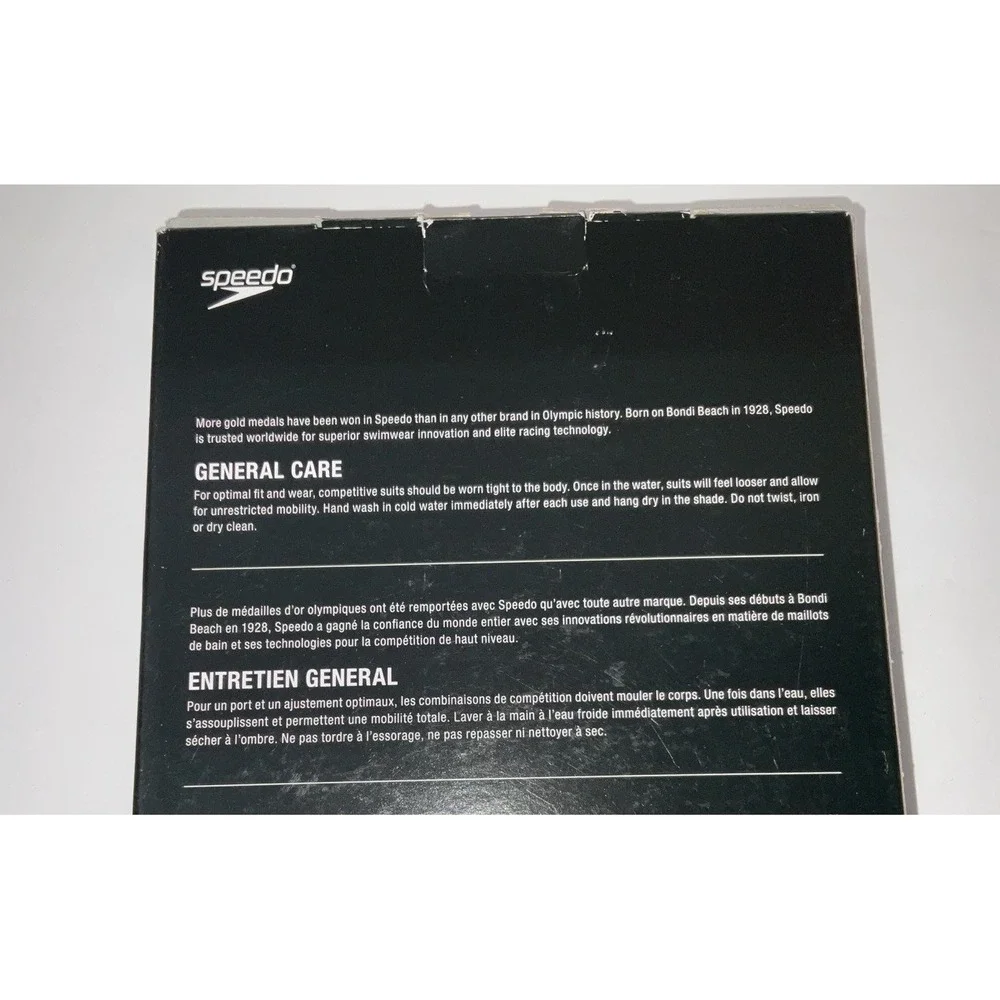 Speedo new box