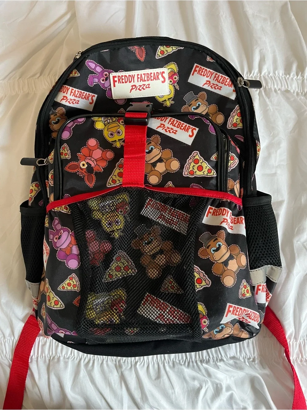 Five Nights at Freddy's Black & Red Men's Backpack