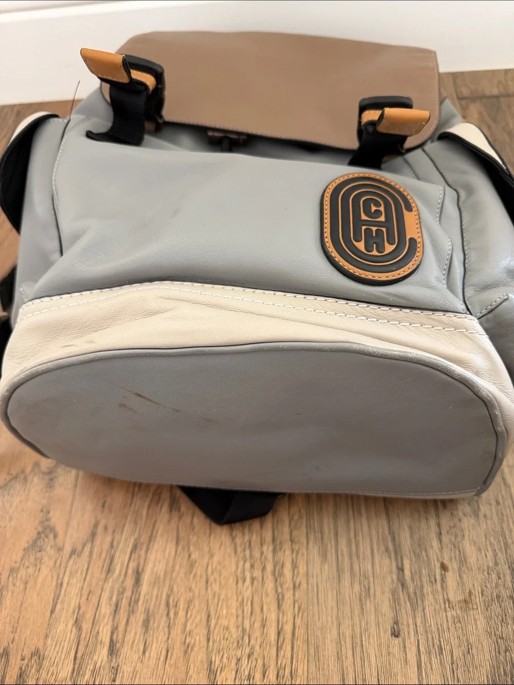 Coach backpack gray