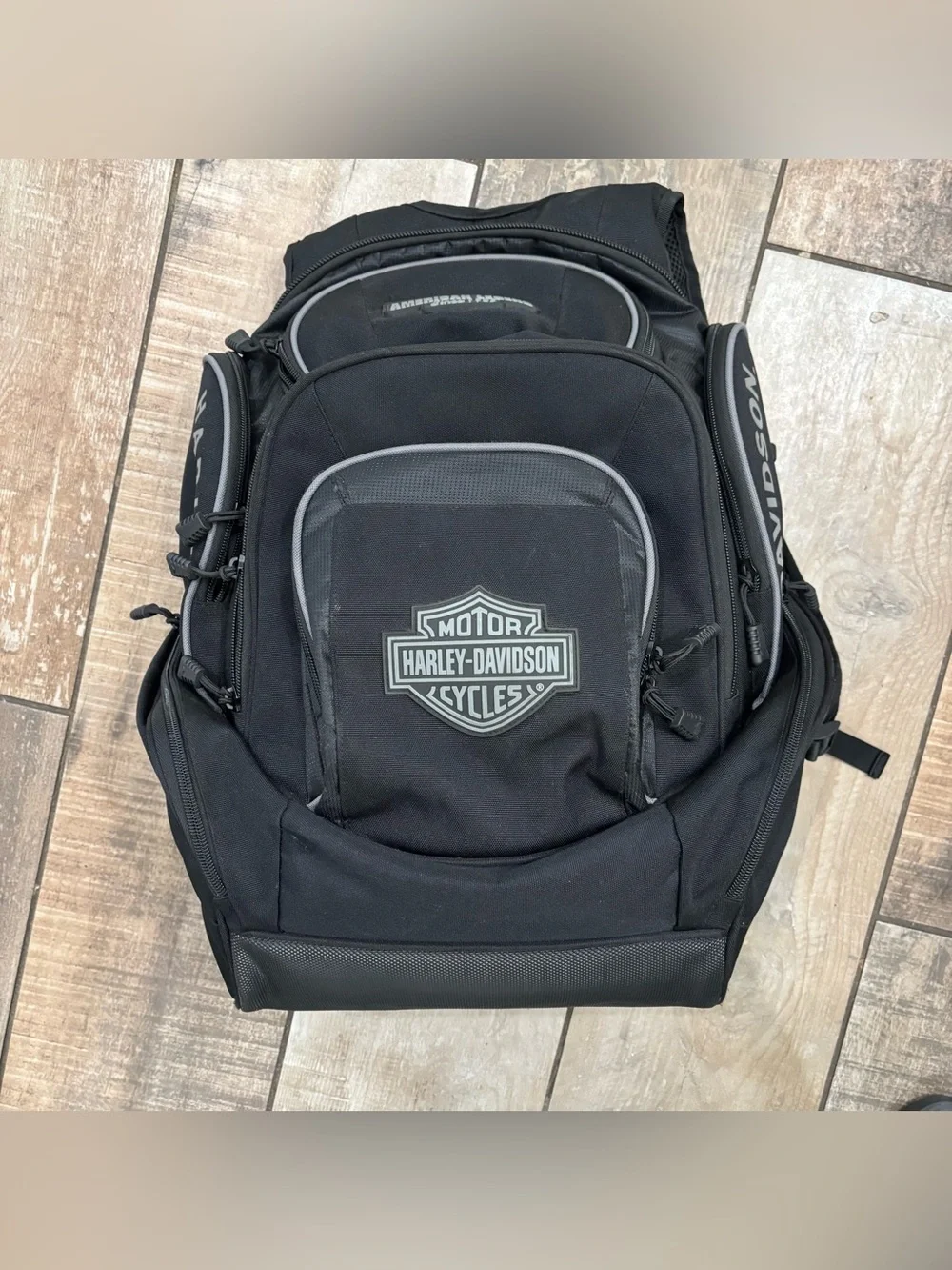 Harley-Davidson Rugged High-Density Polyester 'Legend' Backpack Black