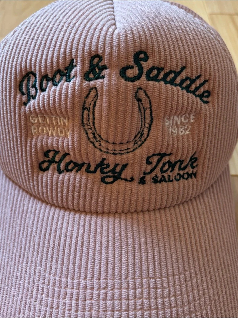 Anthropologie honky hat saddle