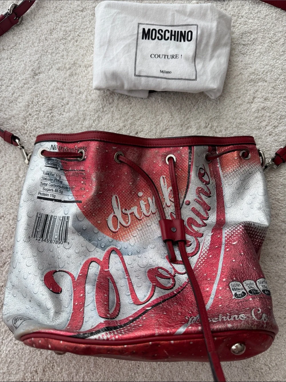 Moschino stylish red