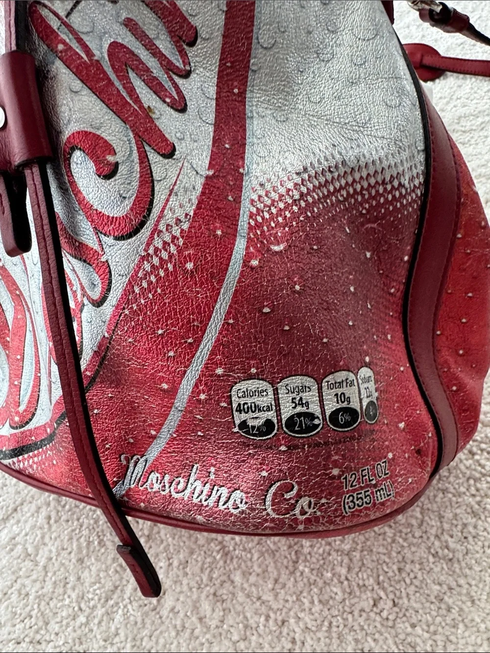 Moschino stylish red
