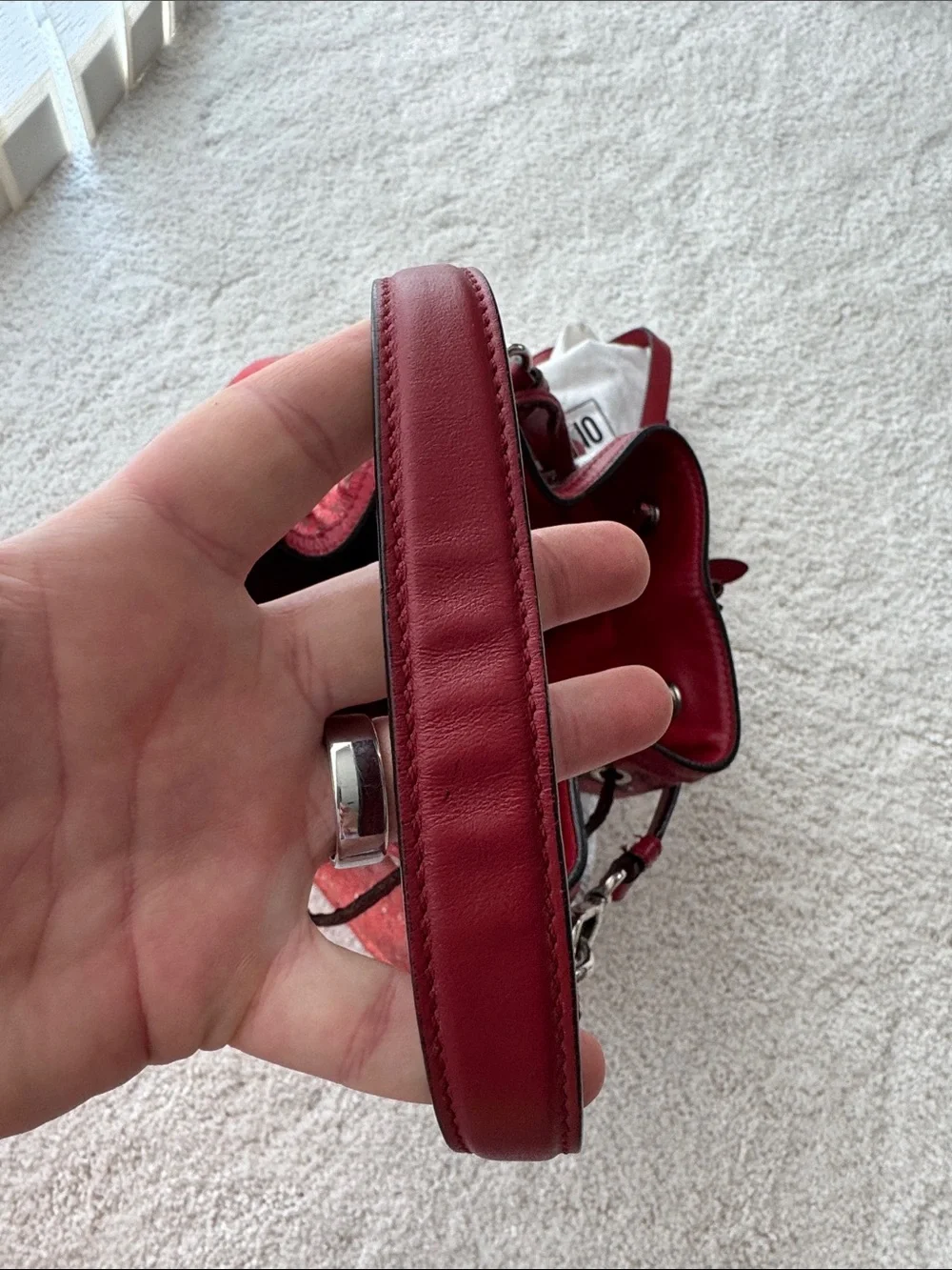 Moschino stylish red