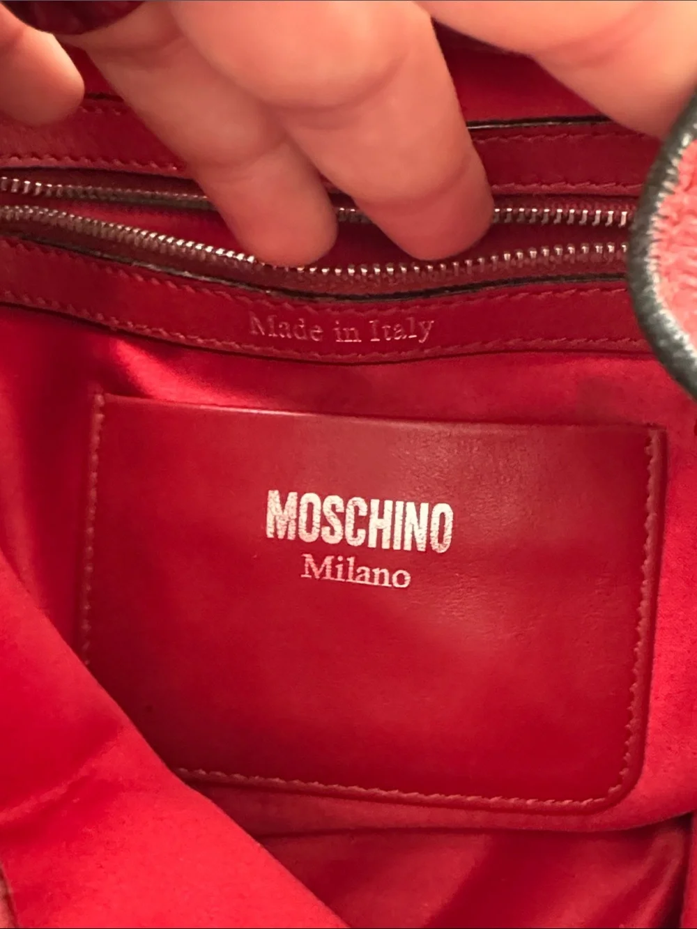 Moschino stylish red