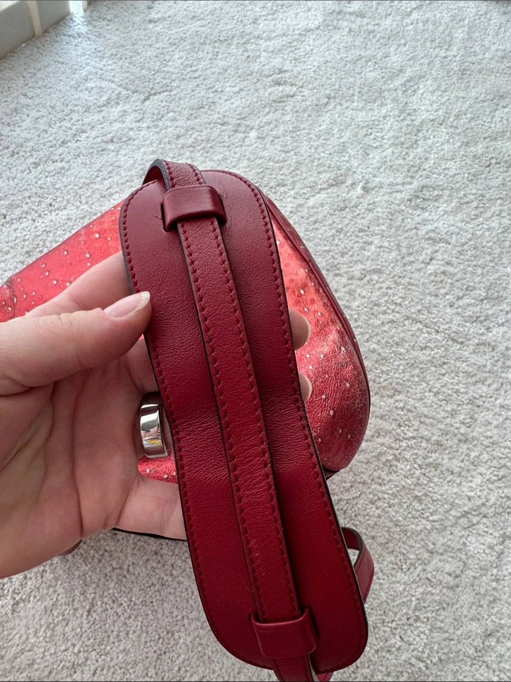 Moschino stylish red