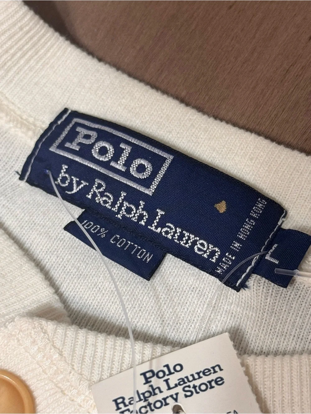 Ralph Lauren logo construction