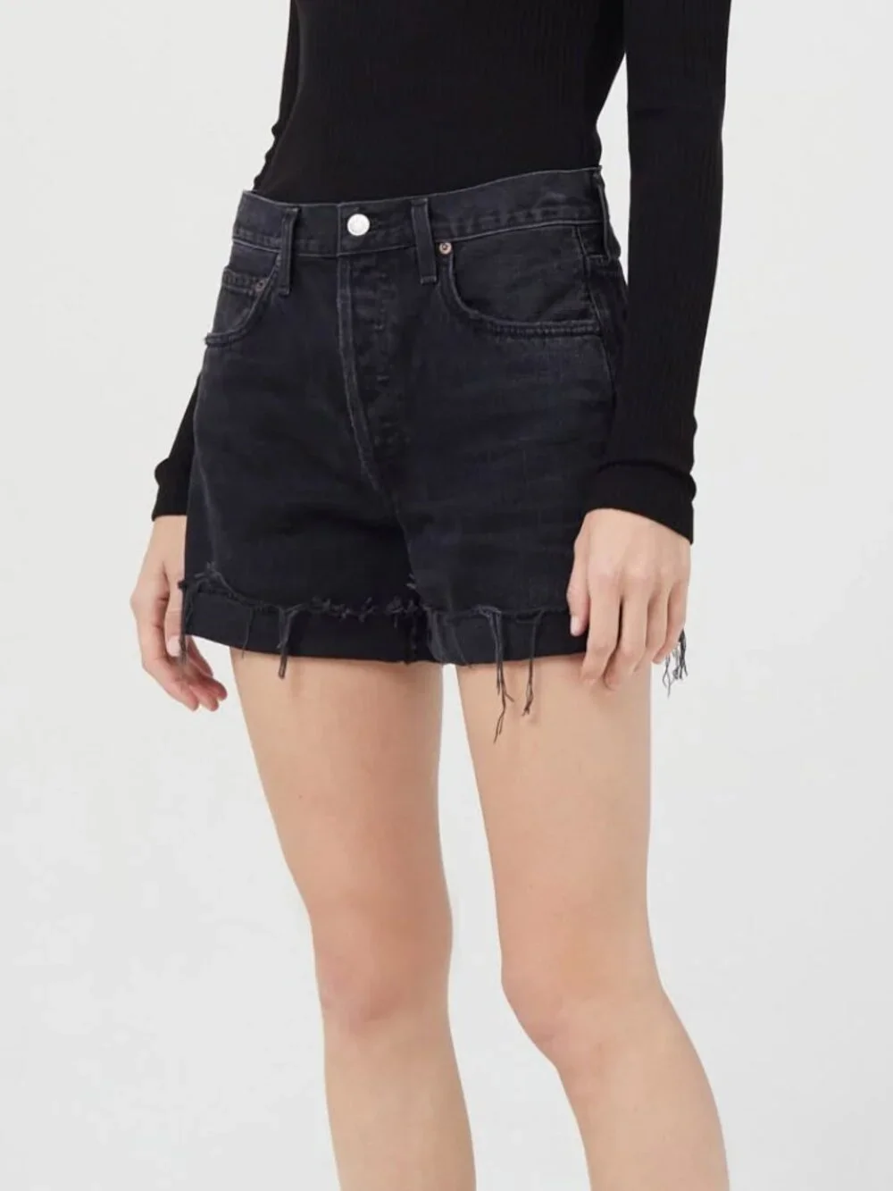 PRICE FIRM! Agolde Parker Long Shorts in 